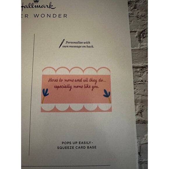 Mothers Day - Hallmark Paper Wonder Pop-up card with envelope, light and music - Picture 4 of 4